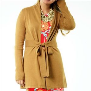 Boutique-Tracy Negoshian Courtney cardigan camel